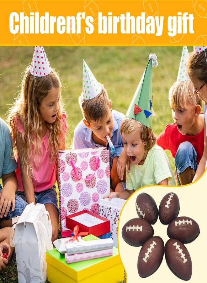 Urspasol 12/30/60-Pack Mini Football Stress Balls Soft Foam Football for Kids Small Squeeze Sport Balls Party Decorations, Favors Goodie Toy & Anxiety Relief Hand Exercise, School Rewards (12) - Image 5